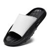 New Summer Mens Slippers Anti-Slip Half Drag Slides Lightweight Soft Casual Beach Shoes Quick Dry Wading Aqua Shoes Sandals