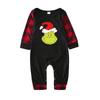 Conjunto de camiseta y pantalones de manga larga a juego con estampados navideños para toda la familia Conjuntos a juego para toda la familia
