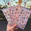 3D Stereo Labubu Animal Stickers: Cute Embossed Designs for Kids' Reward or Decoration