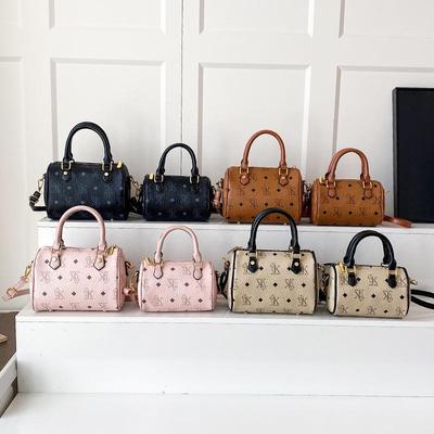 Damen Retro Luxuriöse Boston Schulter- und Crossbody Kissen-Tasche