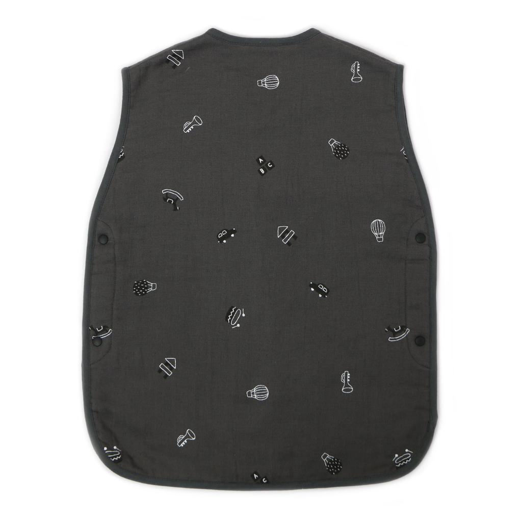 IORI BABY x FORNE Organiczny pajacyk od Imabari Towel Baby (Węgiel drzewny)