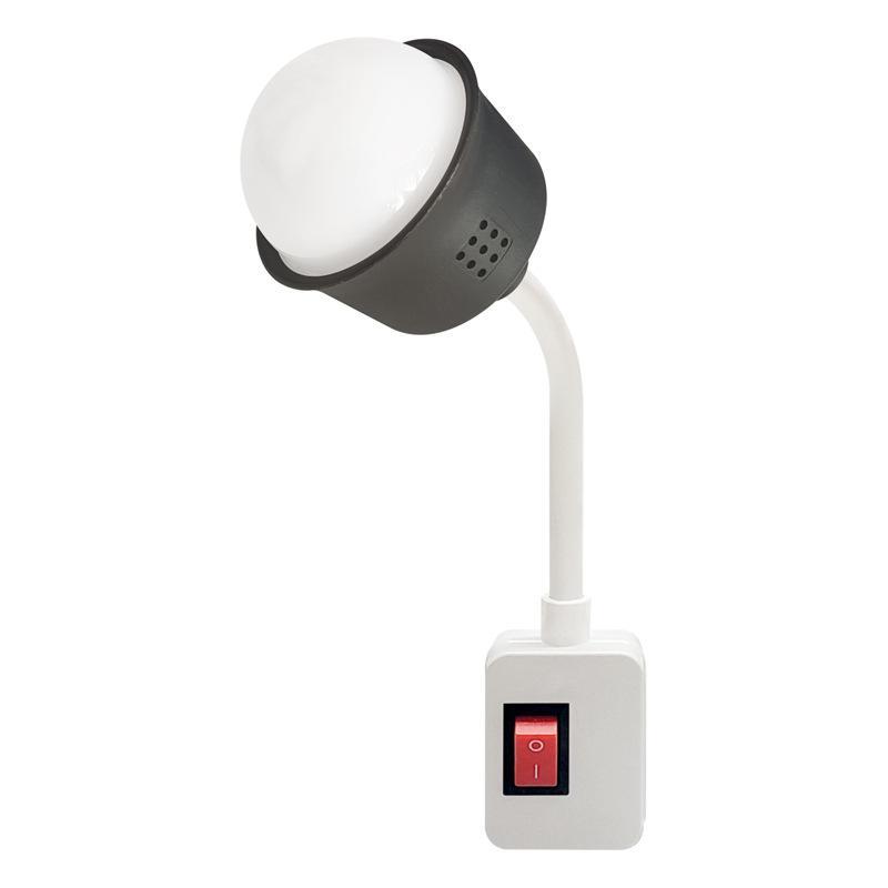 Plug In LED Night Light with Manual Switch Energy Saving Soft Eye Care Lamp for Bedroom Bedside Lighting