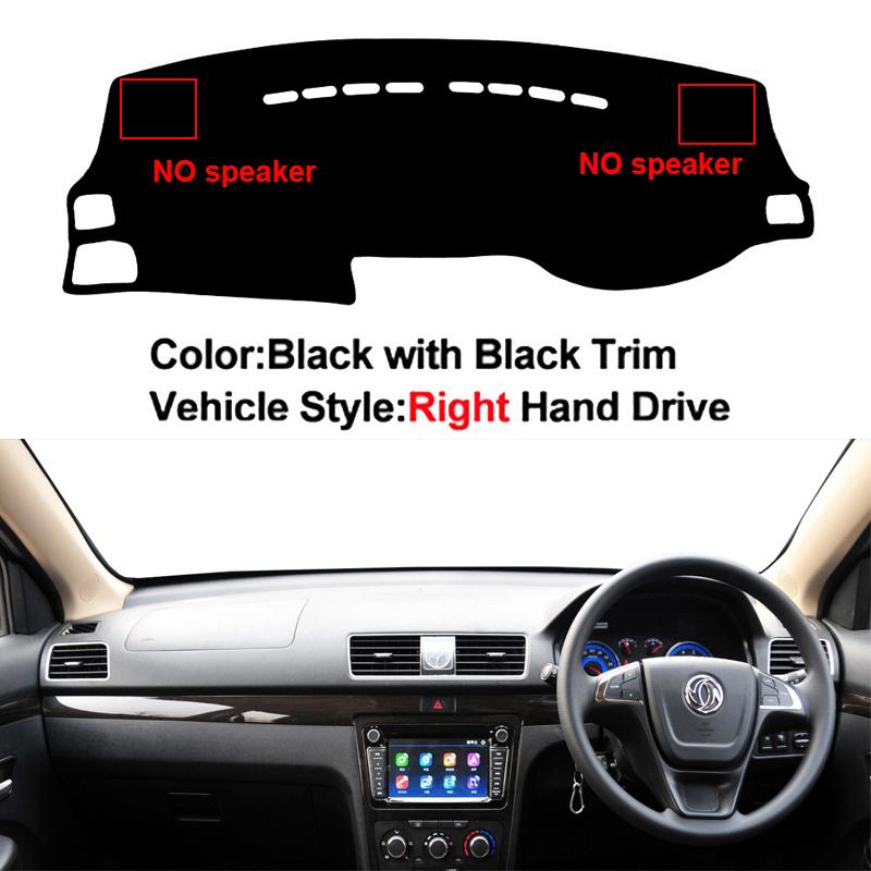 Car Dashboard Cover DashMat Carpet Cape For Dongfeng DFSK Fengon Glory 330 350 360 370 2014-2017 Sun-Shade Automobile Anti-UV