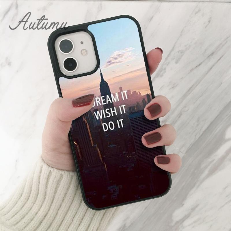 New York City Phone Case for iPhone 11 12 13 14 Pro Max Mini X XR XS SE 2020 5 6S 7 8 Plus Samsung Galaxy S21 S22 Cover Shell
