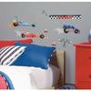 Repositionable Stickers On the Theme of Racing Cars