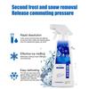 500 ml Ice Off Scheibenspray Enteisungsspray für Windschutzscheiben, Schmelzspray für Möbelglas, Scheinwerfer und Rückspiegel