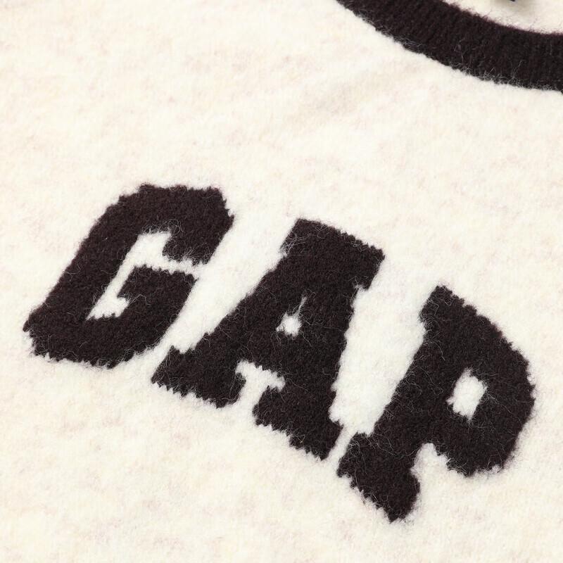 Gap Women's Fall Logo Colorblock Raglan Knit Sweater
