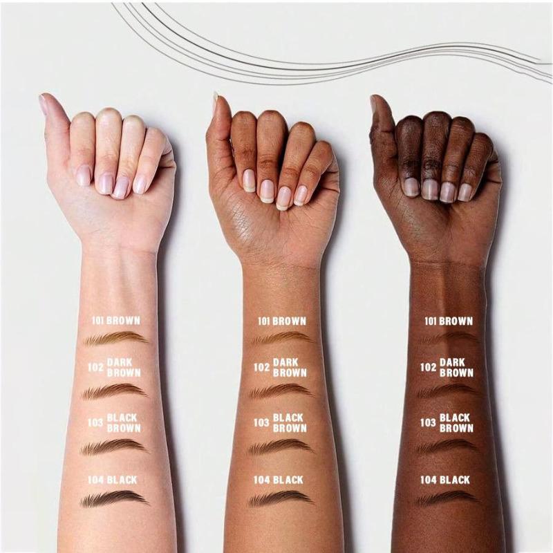 Liquid Brow Pencil Creates Wild Eyebrows with A Natural Long-lasting Quick-drying Waterproof Perspiration Fine Comb