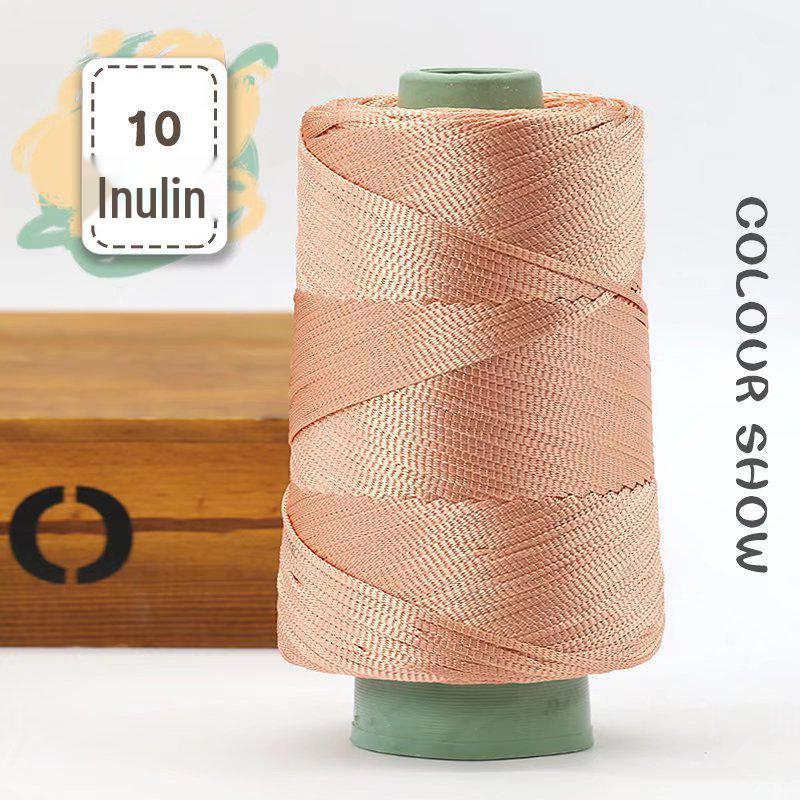 Lightweight Mercerized Cotton & Linen Thread for Hats, Shoes, Bags, Cushions. Perfect for Handmade Crafts with Upgraded Silk Line.