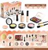 Girl Children Simulation Cosmetics Princess Makeup Lipstick Nail Play House Toy Set (Non-Smear)