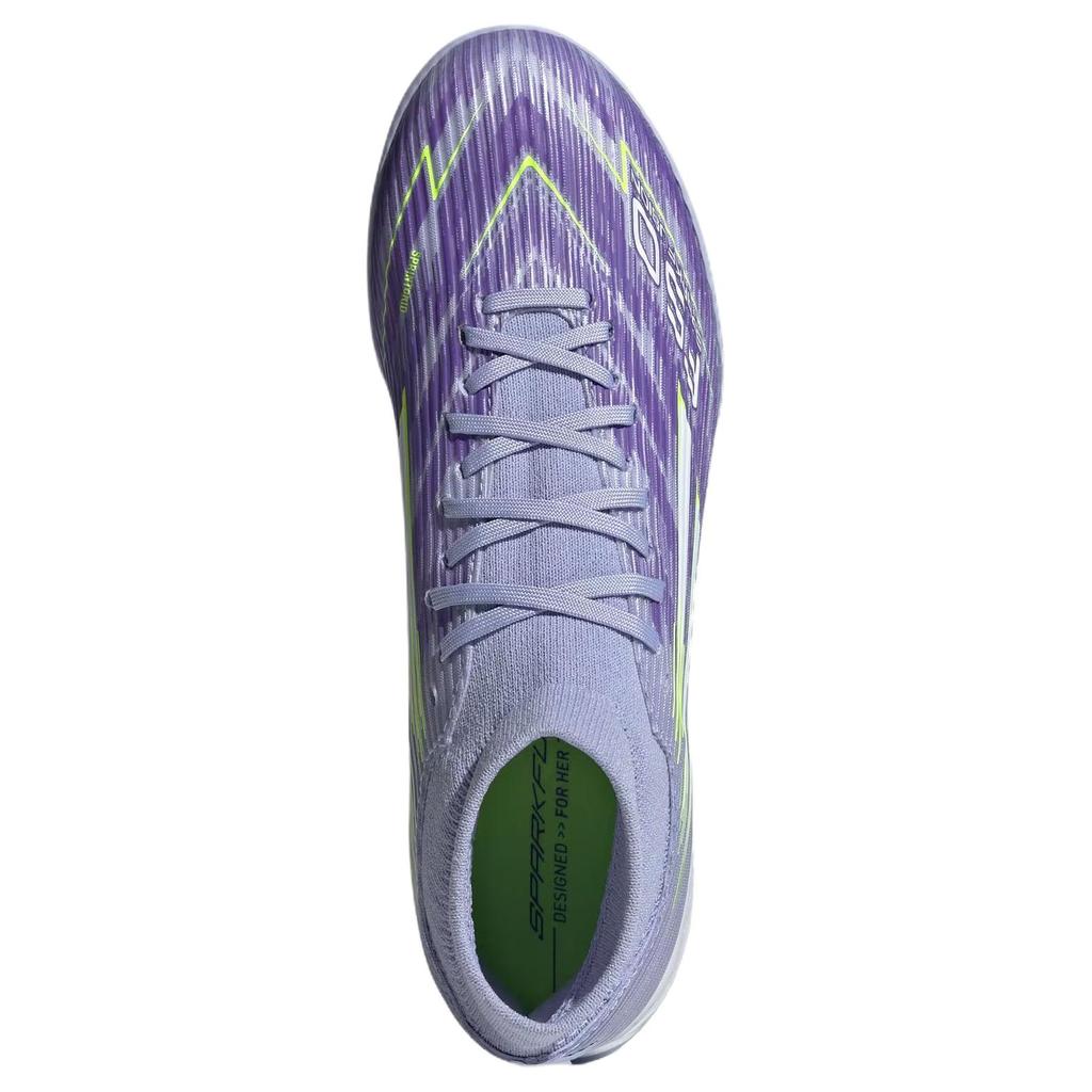 Adidas F50 Sparkfusion League Versatile Comfortable Durable Soccer Shoes Women Soccer Shoes Light-Purple JI0014