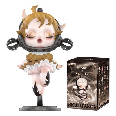 POP MART SKULLPANDA Image Of Reality Series Pop Mart Gacha Gacha Blind Box Figure Plastic Model Premium Toy PVC Soft Vinyl Original Character Birthday