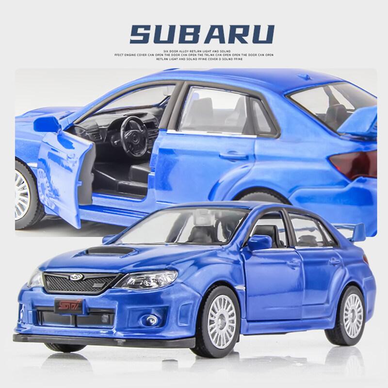 1/36 Subaru Impreza WRX STI Alloy Diecast Models Car Toy For Gifts Collections Decorations