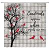 Forest Moon Shower Curtain for Bathroom Dark Black Nature Gothic Tree Scenery Foggy Woodland Bath Curtain Bathroom Decor,Hooks