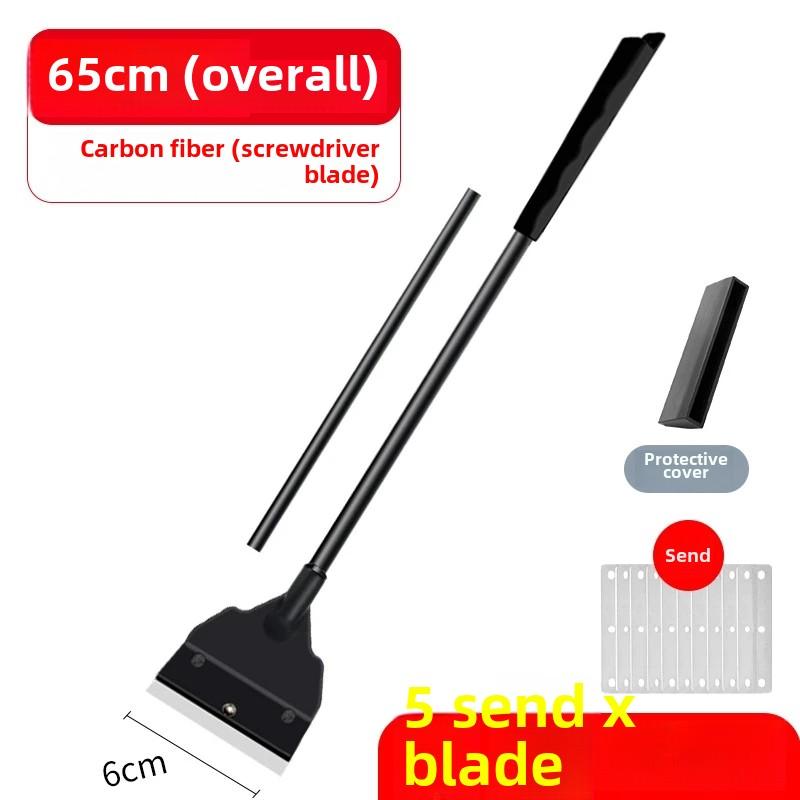 Aquarium Cleaner Tool Fish Tank Flat Sand Algae Removal Dual-Use Glass Algae Removal Scraper Household Cleaning Supplies Tool