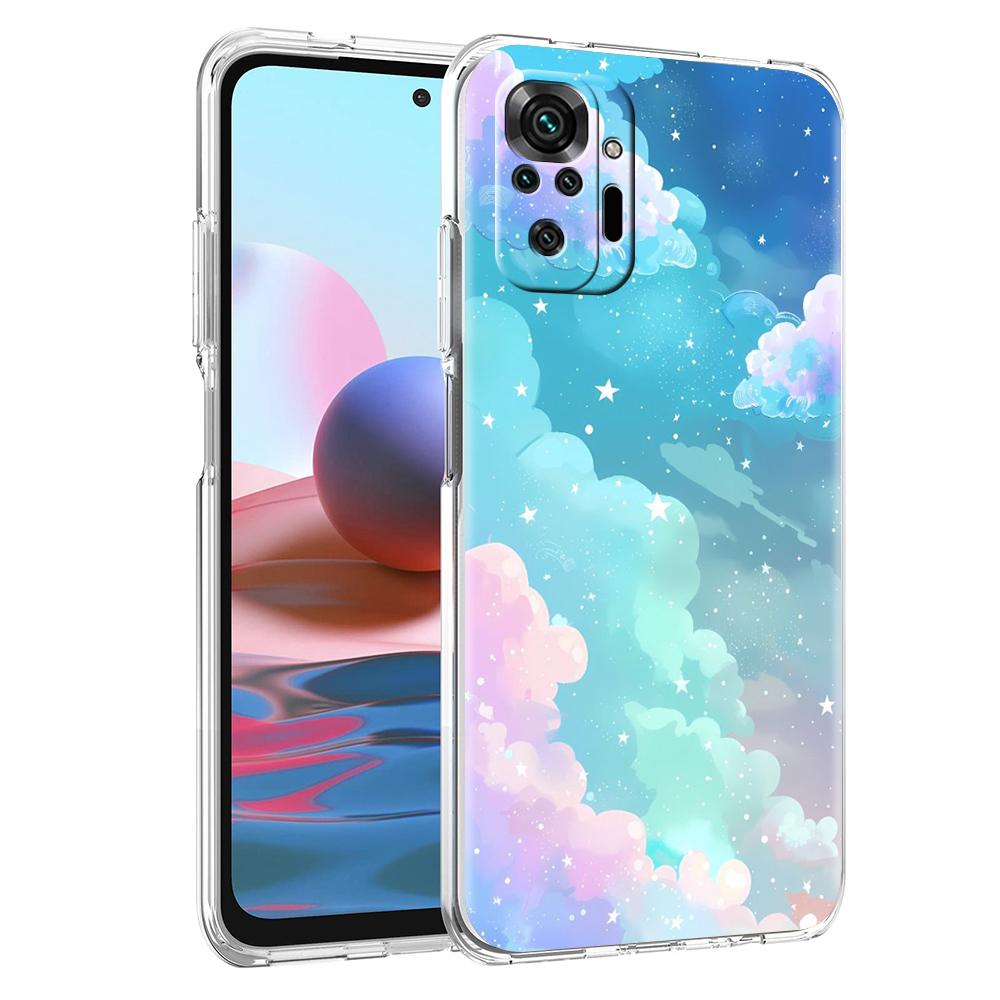 Floating Liquid Candy Mural Phone Case For Xiaomi Redmi Note 14 13 12 5G 9S 9 10 11 Pro Plus 4G 9T 14C 13C 12C 10C 9C 9A Cover