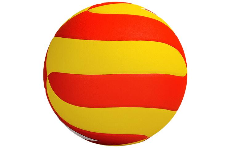 Li Ning Pu Size 5 Volleyball Unisex Red Yellow LVQK003-3