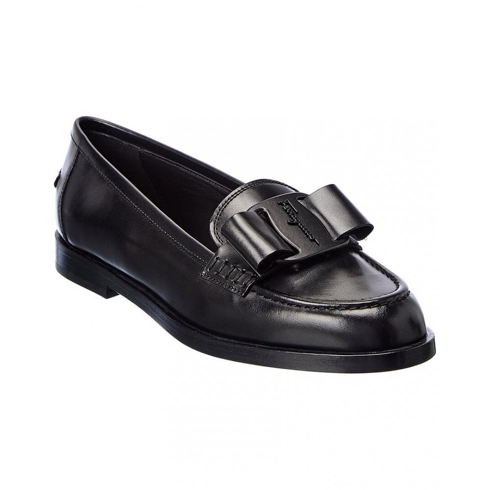 

Salvatore Ferragamo Ferragamo Viva Leather Loafer Black US 5/Regular