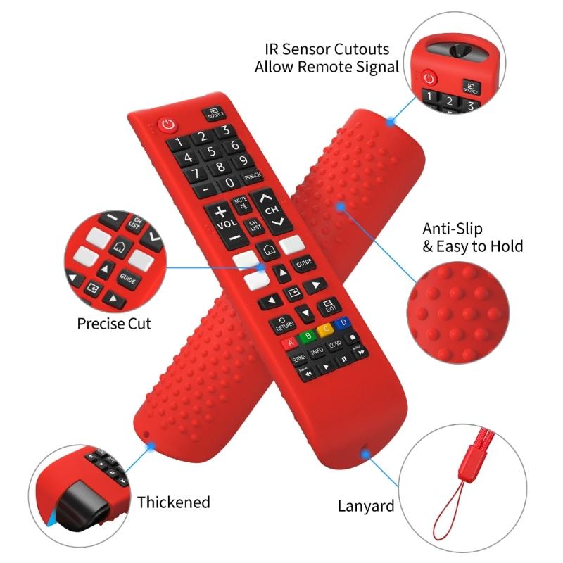 Remotes Control Protector for 01315A Models Not Slip, Shock Resistant Silicone Sleeve, Easy To Clean And Maintain