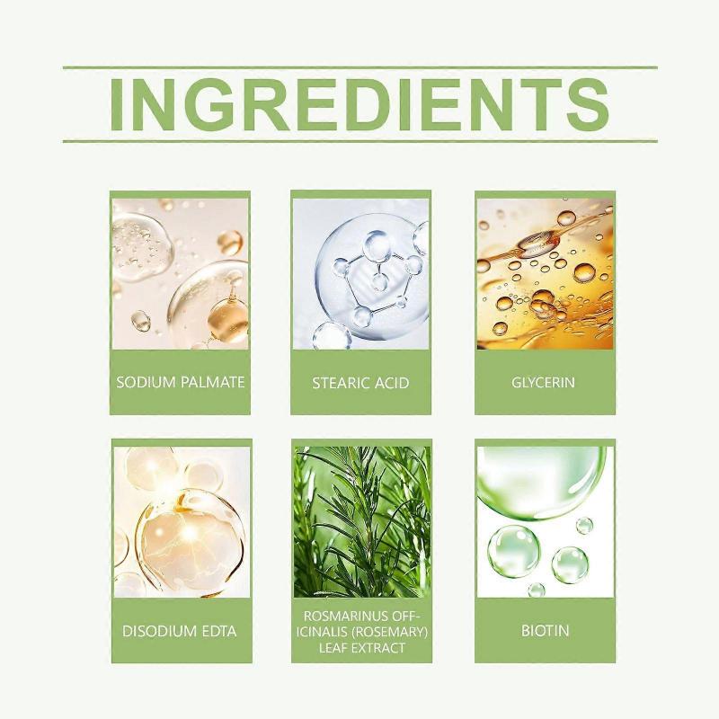 Rosmarinshampoo Sanfte Reinigung der Kopfhaut Täglich Tiefenpflegende Haarpflege und Beruhigung