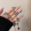 Star Choker Necklace for Women Girl Hollow Star Collar Clavicle Necklace Fashion Jewelry Gift Sweet Cool Y2k Necklace