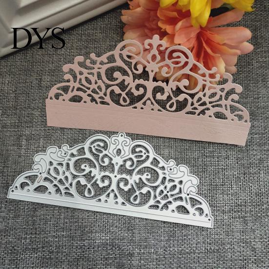 Lace Edge Cover Metal Cutting Dies DIY Scrapbooking Paper Cards Album Stencil