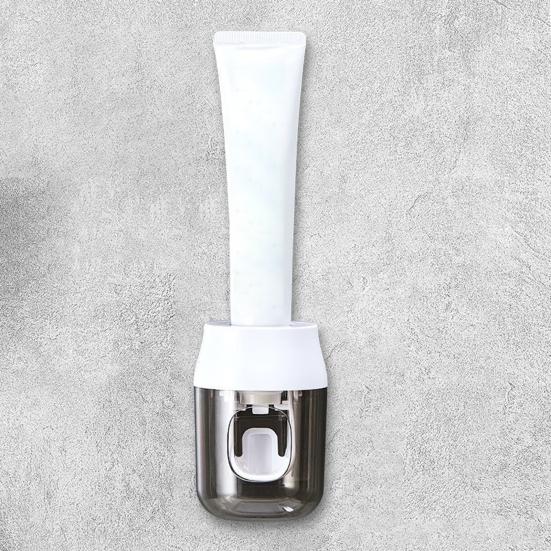 Toothpaste Squeezer Quantitative Squeeze Reduce Waste Strong Bearing Kids Adult Wall Mount Automatic Toothpaste Dispenser Bathroom Accessories