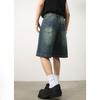 Denim Shorts Men's Summer Five-point Pants Loose Casual Pants