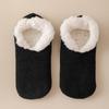 Non-slip Bottom Lamb's Wool Socks Thickened Sleeping Slipper Socks Lamb Fleece Socks  Autumn Winter