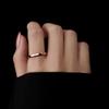 Japanese and Korean Simple New Titanium Steel Ring Korean Version Ins Couple Ring Fashion Versatile Bamboo