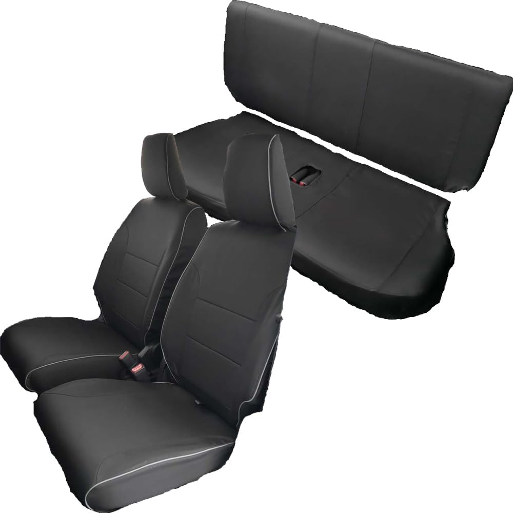 Spacia Base Dedicated Seat Covers MK33V 2022.8- Water-repellent Fabric Black BONFORM M4-94 4475-29BK