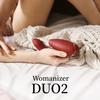 Womanizer Duo 2 Wibrator ssący do łechtaczki Wibrator Zabawka dla dorosłych Stymulacja łechtaczki Smart Silence Wibrator króliczek 14 poziomów stymulacji Wodoodporny Prezent dla