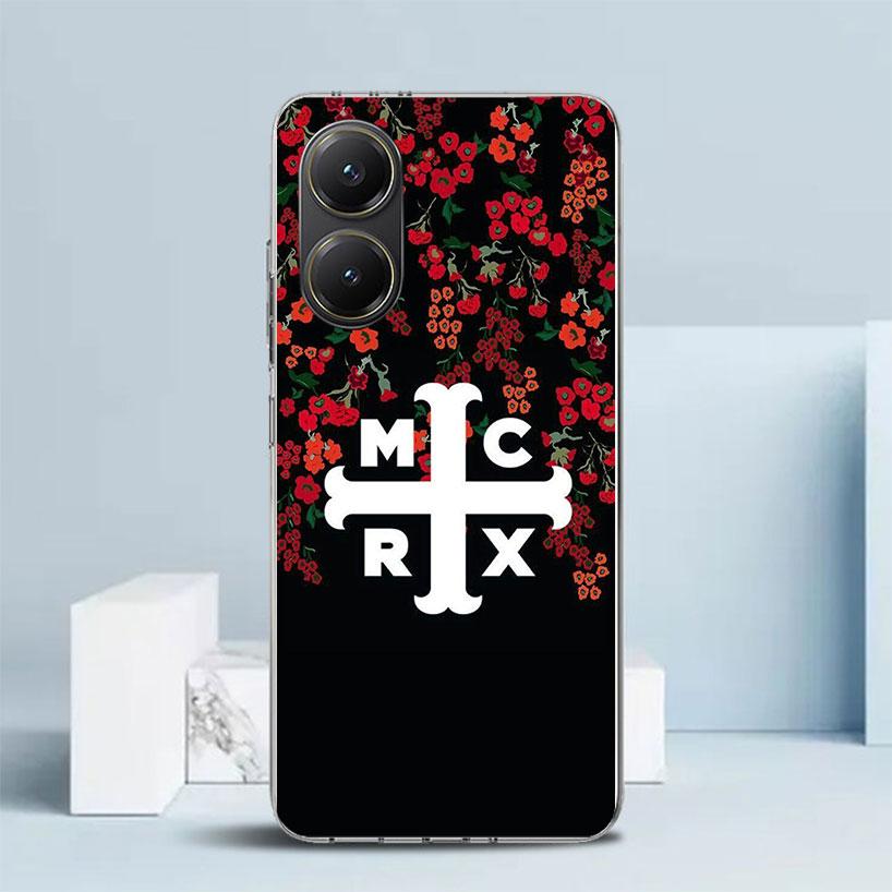 My Chemical Romance MCR Soft Cover for Xiaomi Poco F7 Ultra X7 X6 X5 Pro M7 Phone Case Redmi 15 15C 13 13C 12 12C 10 10C Print S
