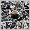 50 Dark Gothic Trendy Waterproof Stickers for Suitcases and Power Banks