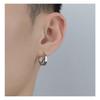 Men S Roman Numeral Stud Earrings Hip Hop Style Single Earring