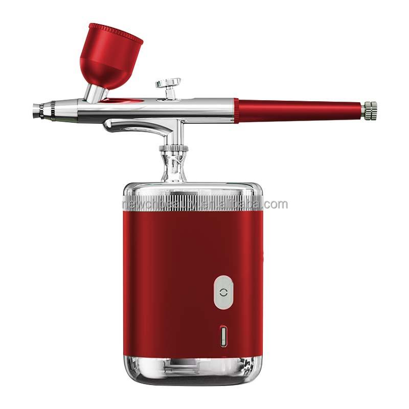 Portable Handheld Airbrush Nail Art Kit AirBrush Spray Gun With USB Charging Makeup Brush Set Tattoo Model Paint Barber Hair Dye