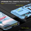 Armor Series For Motorola Edge 40 Neo 5G Case PC+TPU Phone Cover with Kickstand/Lens Shield