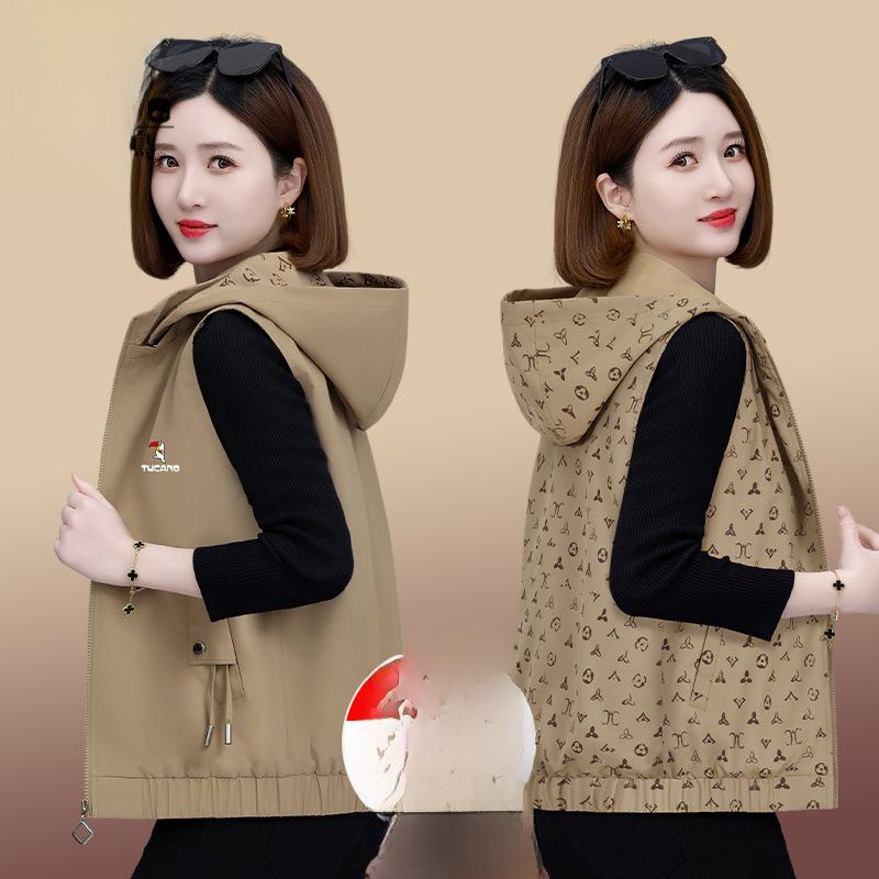 Woodpecker Women's Fashionable Sleeveless Vest - Spring/Autumn 2024 Collection