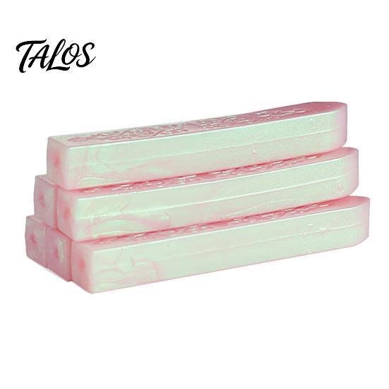 Wax Seal Sticks for Invitation 6PCS Aurora Sealing Sticks, Multi-color Gradient Strips, Without Dreamy Collage Core Stamp, Envelopes And Wedding