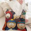 Cartoon S-South Cute P-Park Cushion Cover Pillowcase Upholstery Sofa Throw Pillow Home Decor Pillowcas