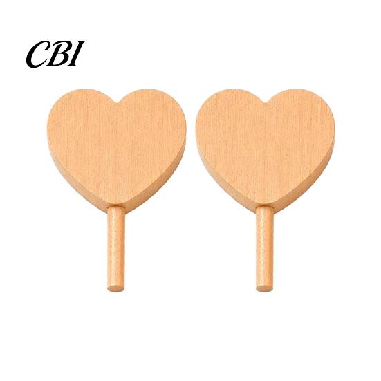 DIY Craft Stick Unfinished Wood Popsicle, Summer Ice Cream Shaped Wooden Popsicles Paint for Projects Home Decoration Supplies