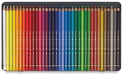 Faber-Castell Polychromos Colored Pencils, 36 Colors, Tin, 110036 [Official Japanese Product]