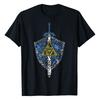 Zelda Hylian Shield Element Icons Graphic Unisex T-Shirt