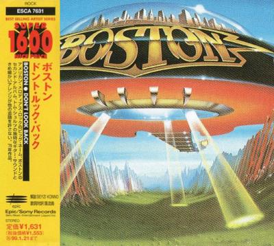 CD BOSTON - Don't Look Back ESCA7631 Epic 1997 Japan Rock Used