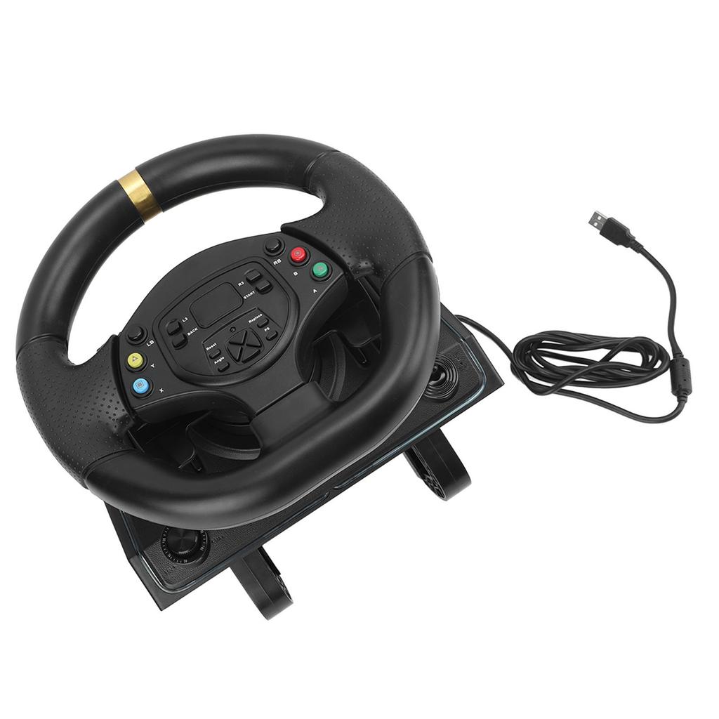 Driving Force Racing Wheel Universal Light Simulation Racing Steering Wheel for Android