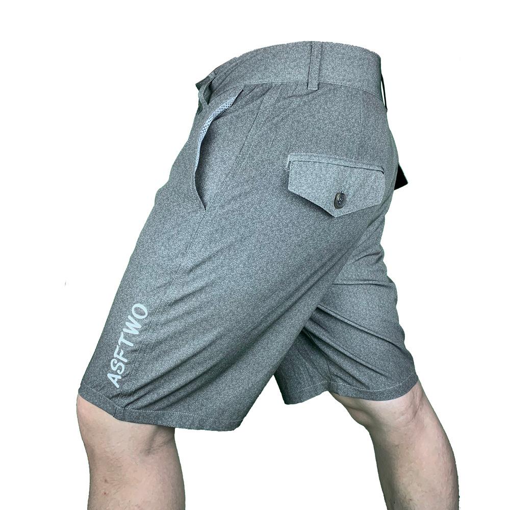 Herren Wasserdichte Stretch Business Casual Shorts - Schnelltrocknende Sommer Strandanzug Hose