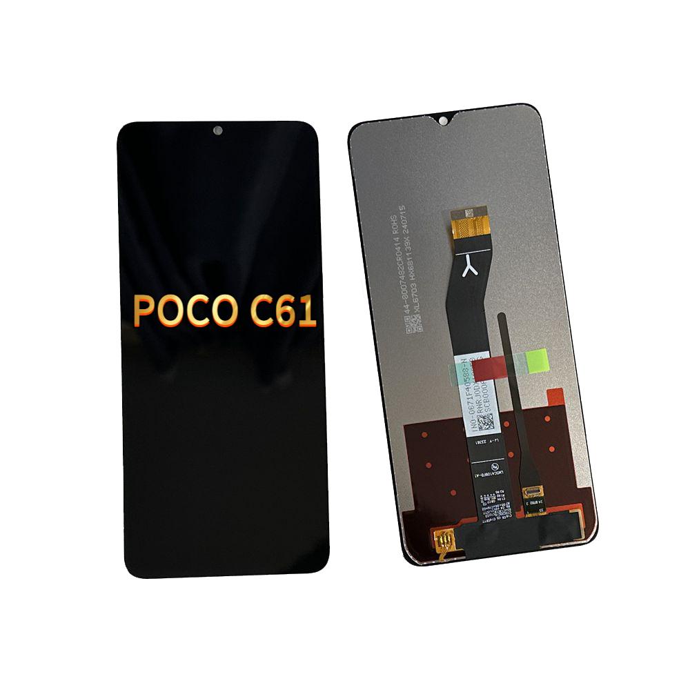 

Полный комплект ЖК-экрана и тачскрина для POCO C61;черный; + Инструменты