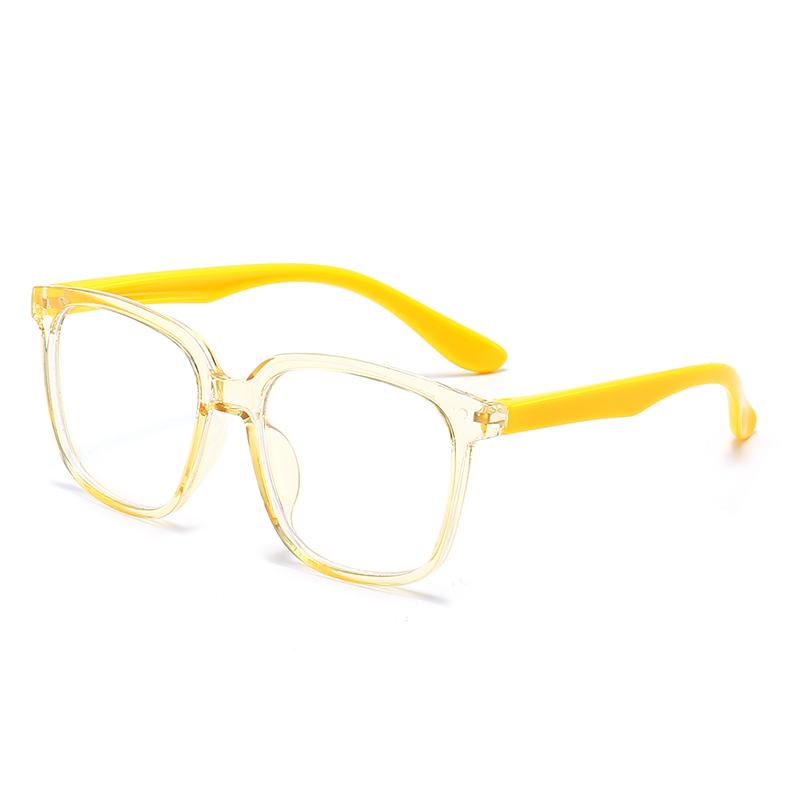Anti-blue Light Glasses Luxury Square Children Eyewear Fashion Cute Kid Eyeglasses Blue Light Blocking Boy Girl Computer Eyeglas