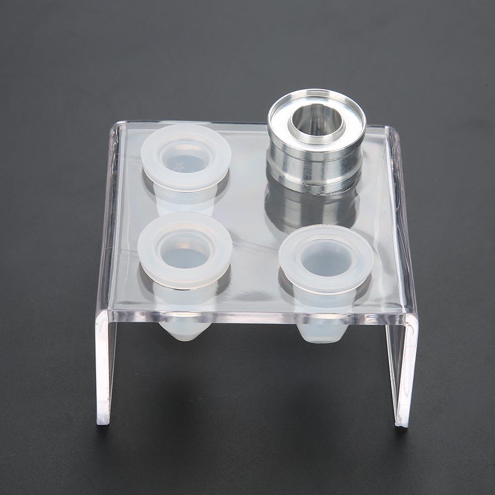 4 Holes Lipstick Mould Holder Lip Balm Makeup Cosmetic Mold Stand (03)