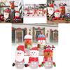 Adorable Christmas Hanging Candy Jar With Santa Claus Design Perfect For Kids Gifts